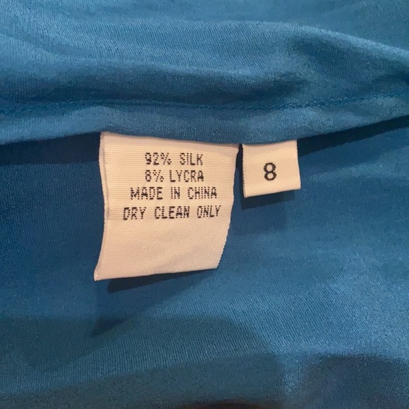 EYE silk button down top - Picture 3 of 5